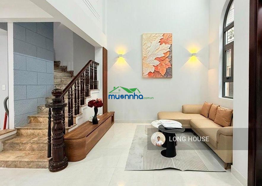 Nhà 4 tầng, hơn 50m2- 4 phòng ngủ lớn- khu vip hồ biểu chánh- nguyễn văn trỗi