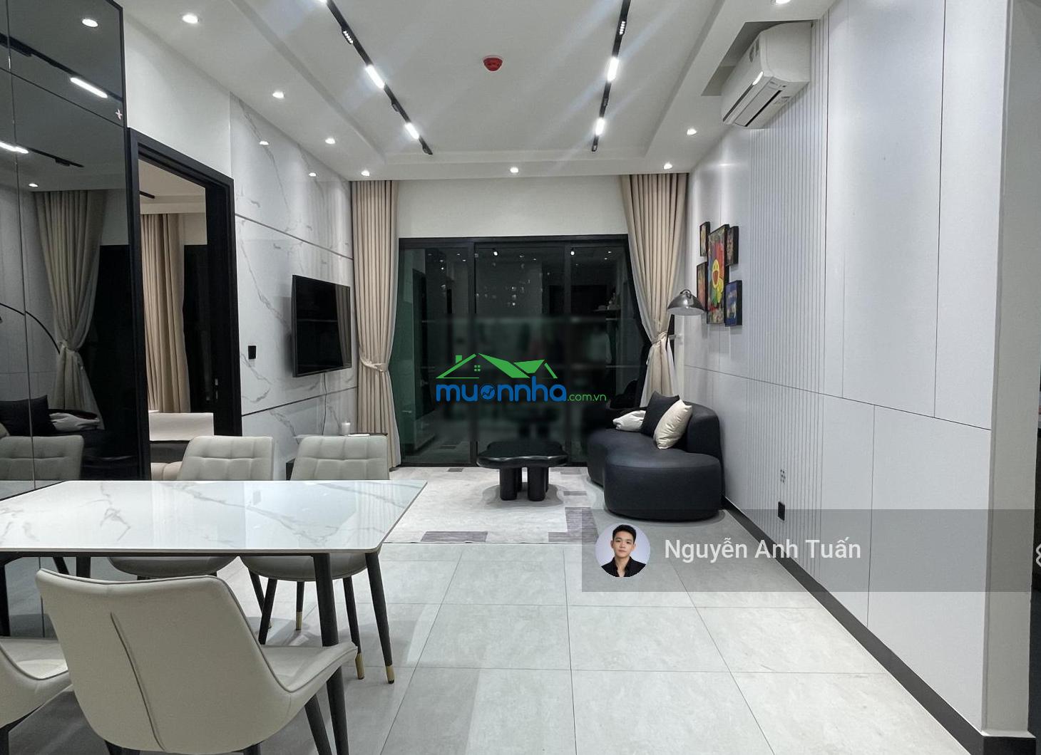 Cho thuê cc de la sol, 25 triệu vnd, 84 m2, 2pn, 2wc - nhà mới 100% tôn thiết kế sáng hiện đại