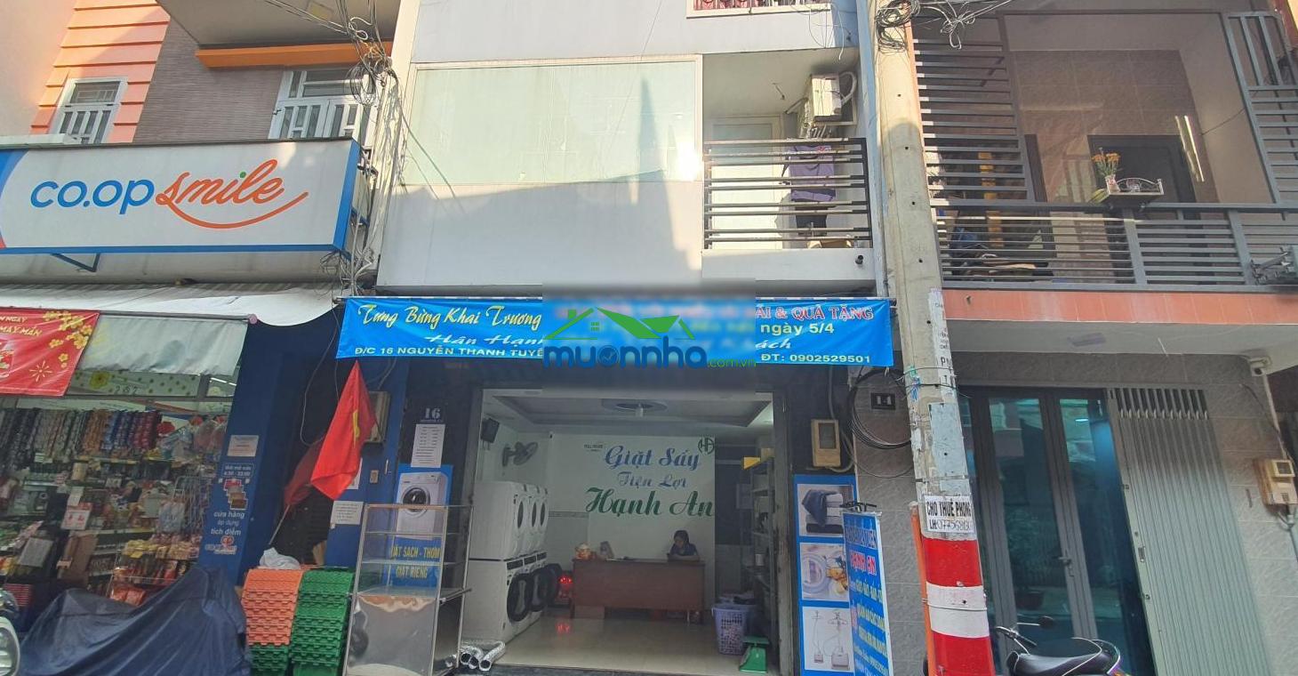 Tòa chdv 16 phòng hẻm lê văn sỹ tân bình 2 mặt tiền 6 tầng thang máy - dòng tiền 48 triệu