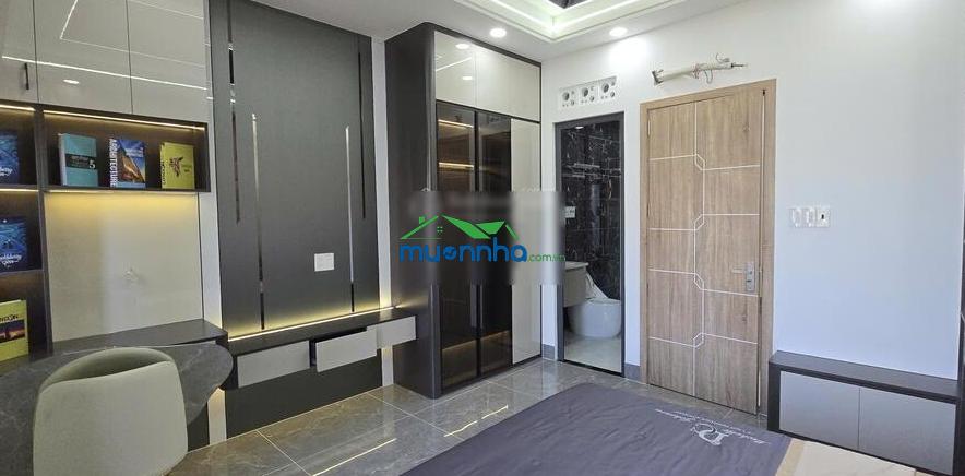Nhà 5 tầng hẻm 1 sẹc phạm văn đồng 67.3m2 - đường 8m có vỉa hè - thiết kế cao cấp - 4