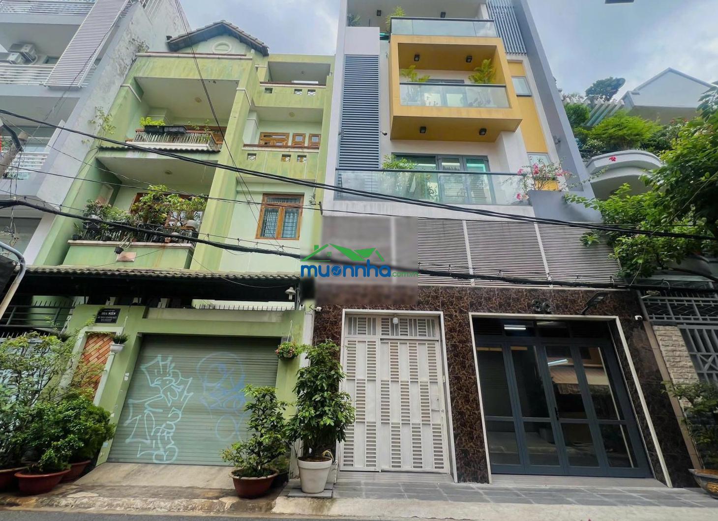 Bán nhà hxh6m nơ trang long ngay phan đăng lưu. dt 6x20m, cn 119m2, 4 tầng mới. giá chỉ 13,9 tỷ tl