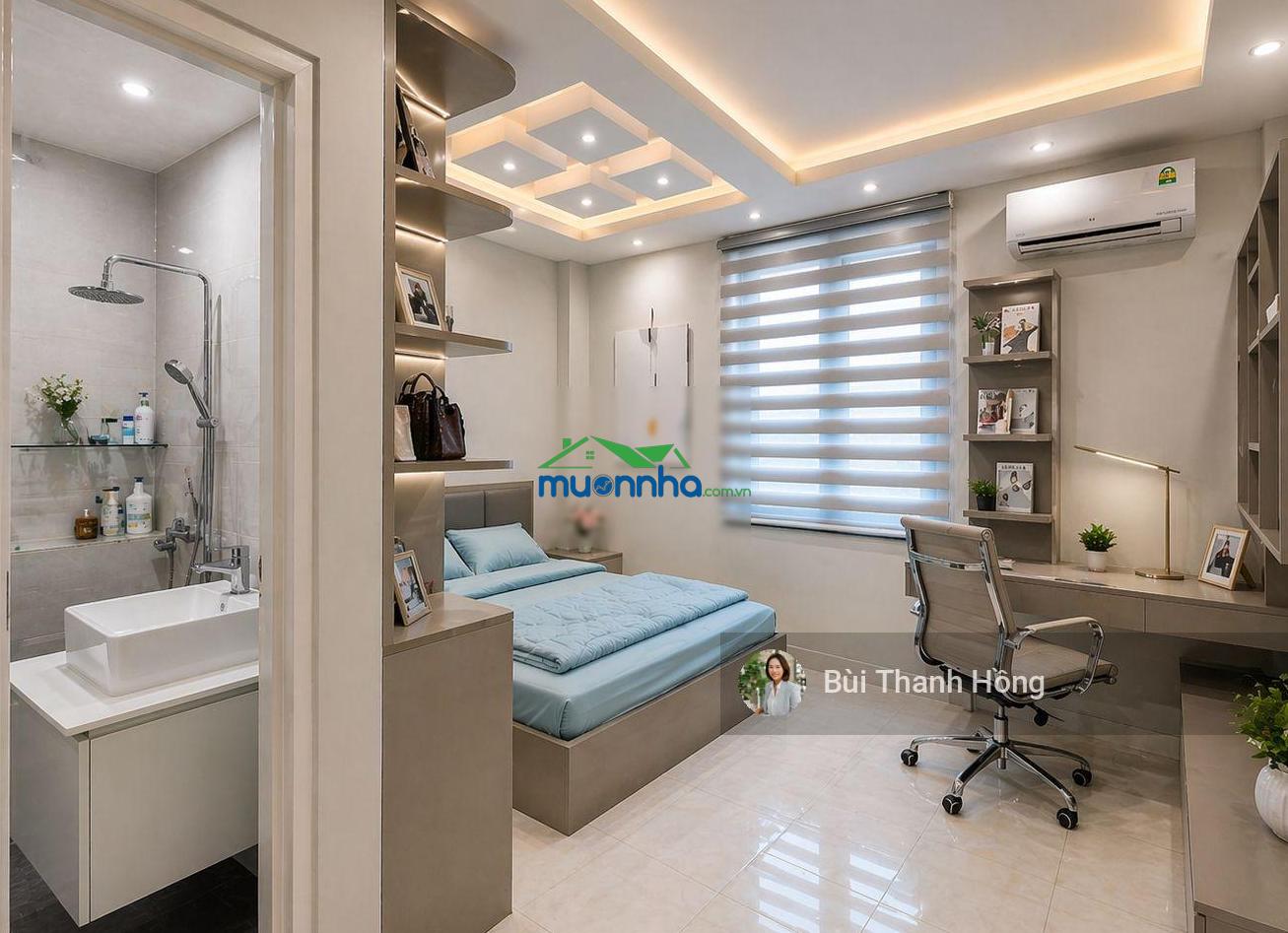 Bán nhà q.7, hẻm 4m, 5x16, 3 tầng, chỉ 7.9 tỷ, sát vách phú mỹ hưng