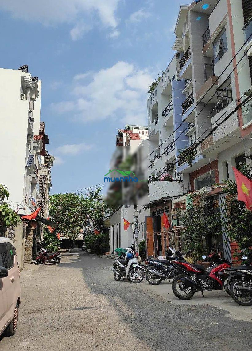 Bán nhà phan huy ích 4 tầng, 5pn, đường 8m có lề đi bộ ra emart - 9 tỷ 2