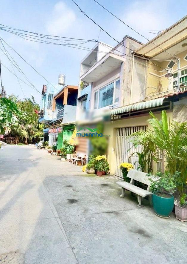 Nhà 2 tầng hiếm hẻm xe hơi thông giá tốt nhà bè - 4.49 tỷ - 3