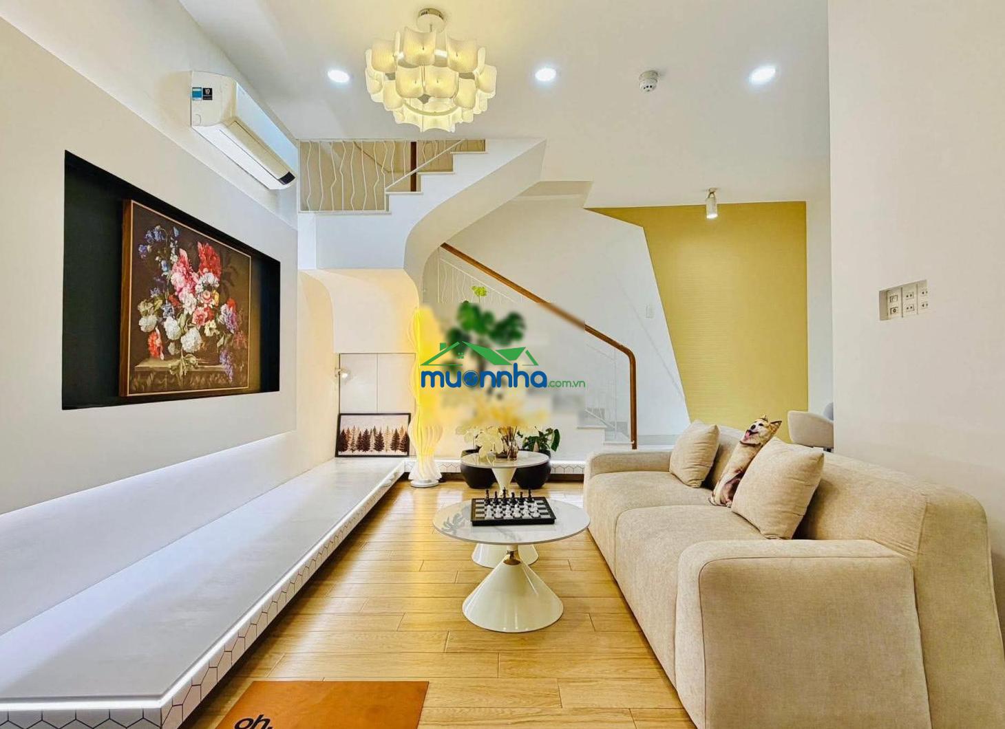 Nhà mới ở ngay, sát trường đhcn - ngay chợ gò vấp - 3 tầng - 4pn, cn 37m2 - nguyễn thái sơn p5 - 3