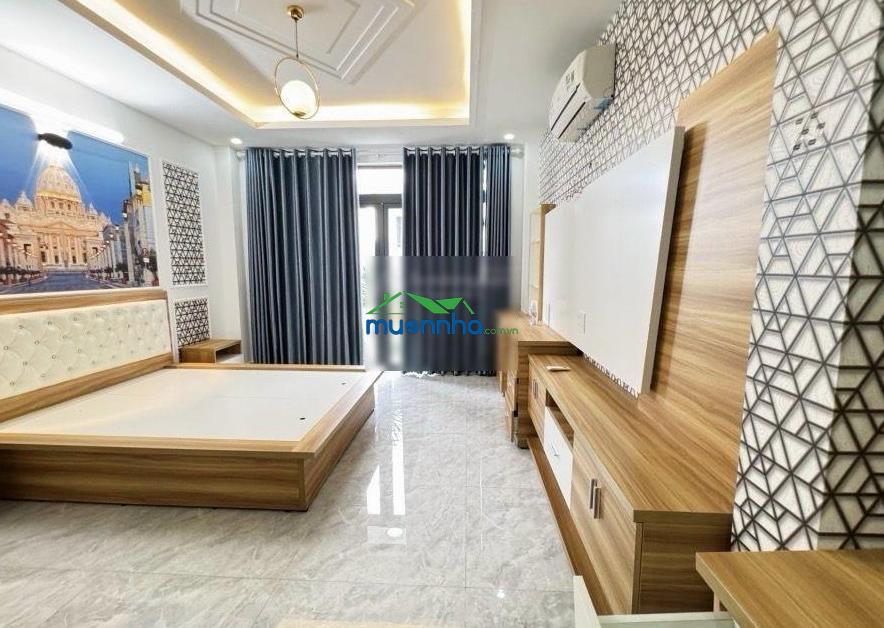 Giảm sốc 1 tỷ - nhà đẹp 5 tầng 6pn - có thang máy - hxh 6m - ngay emart phan huy ích - chỉ 10,3 tỷ - 3