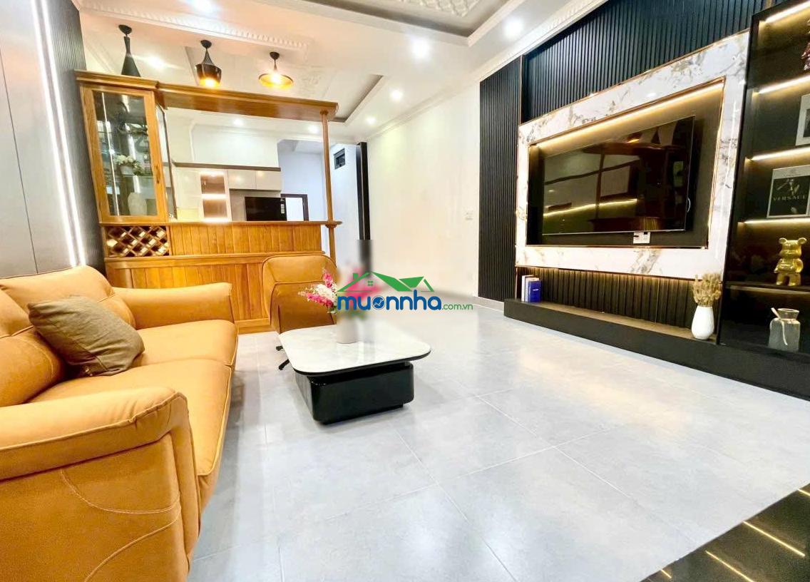 Hot! bán gấp nhà mới đẹp 4 tầng, 6x20m, giá 6.99 tỷ, hẻm xe hơi đào tông nguyên, tt nhà bè - 2