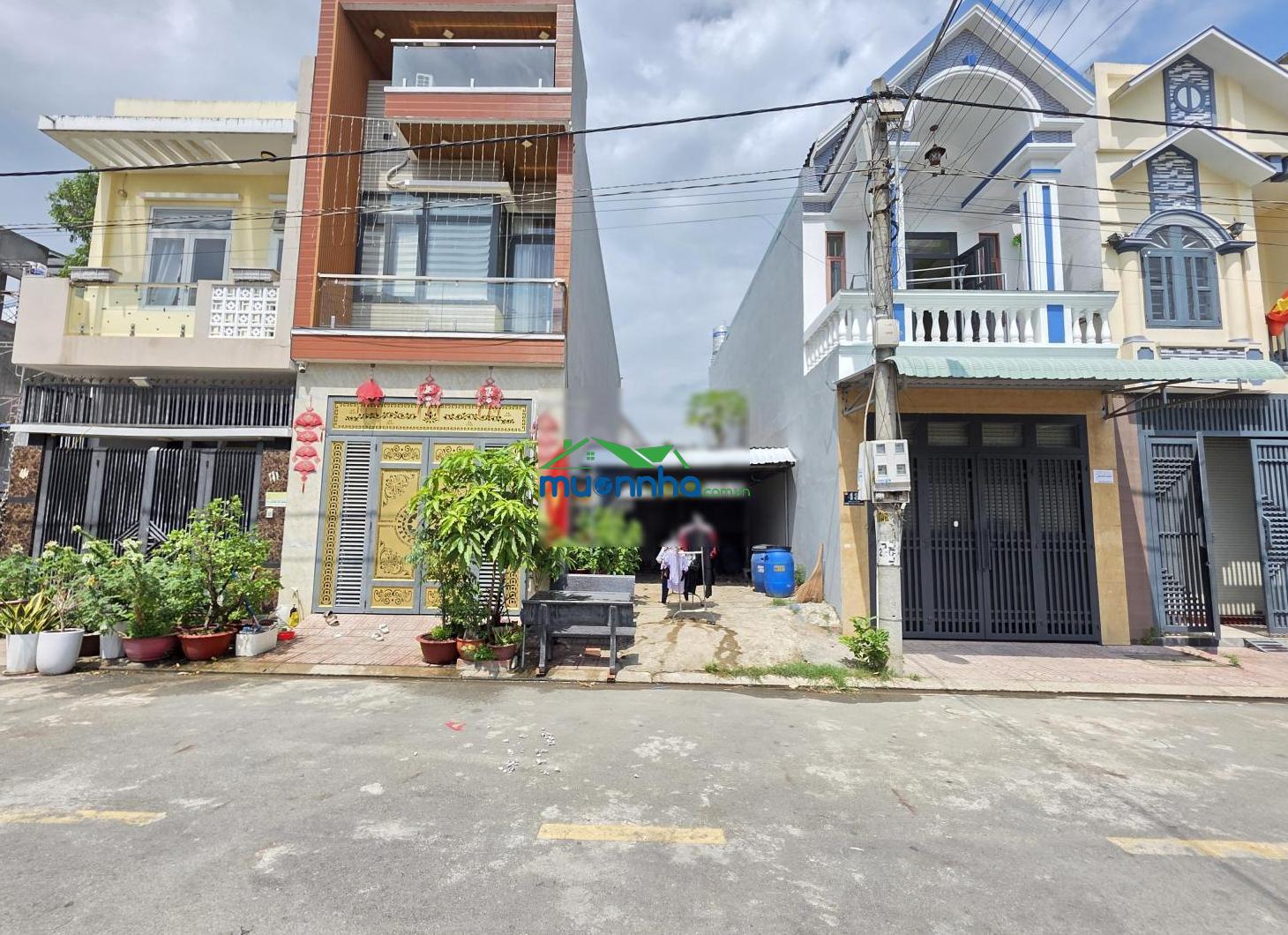 Đất 78.8m2 kdc lê phong tân bình, gần ngã tư chiêu liêu, phường tân bình, tp dĩ an