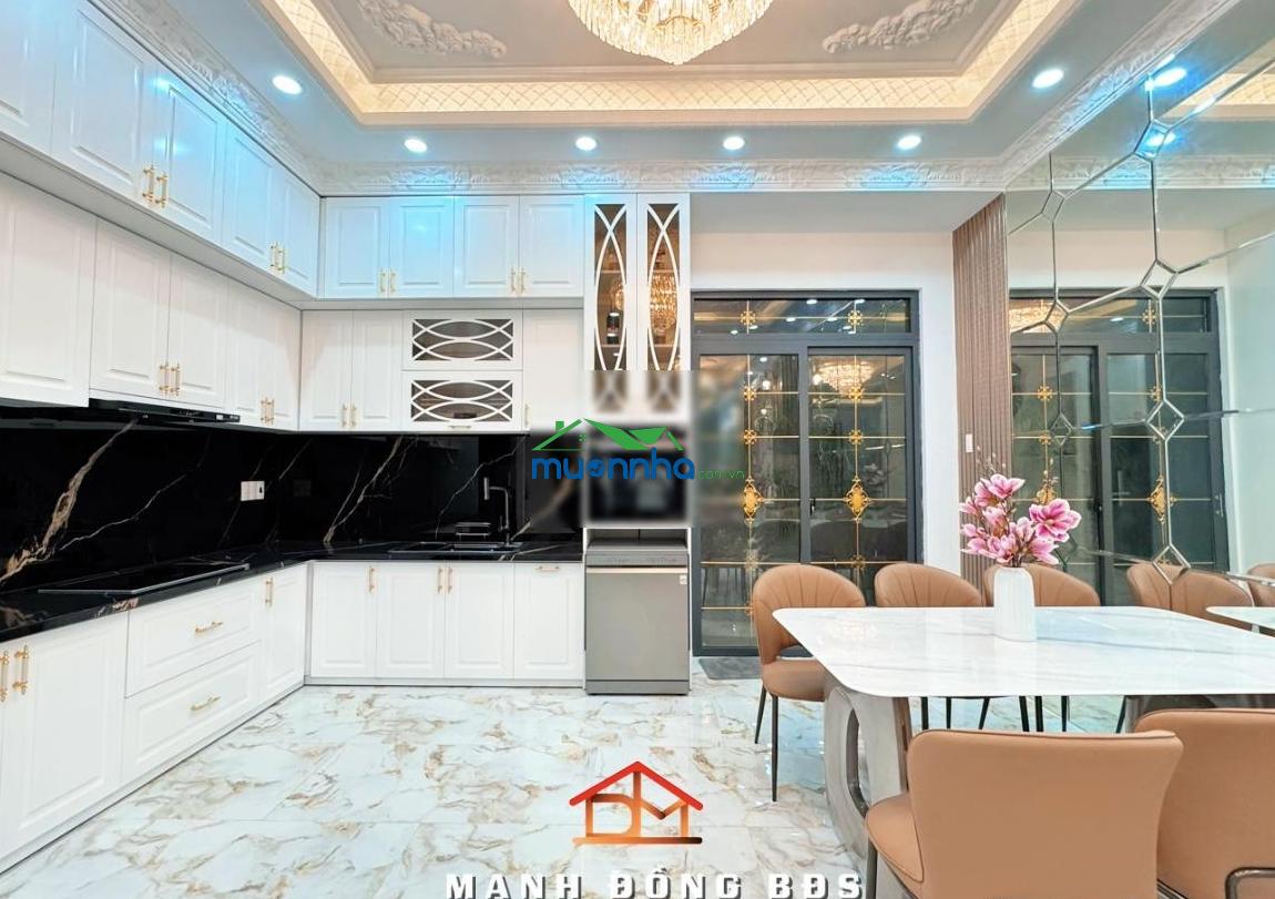 Nhà mới ở ngay - 4 tầng - 80m2 - xe hơi đổ cửa - kề quận 7 - nhỉnh 9t - 4