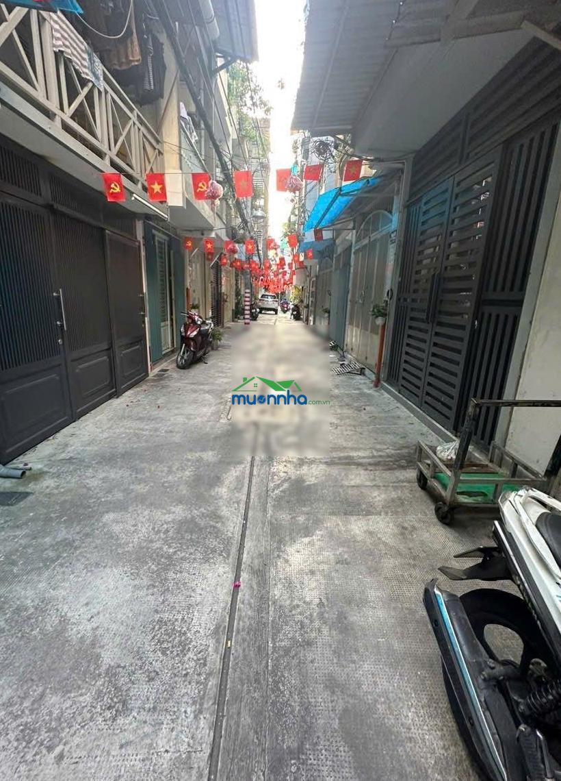 (6,8 tỷ) quận 3, nhà 1 sẹc nguyễn đình chiểu (đoạn 2 chiều) hẻm 5m, sát mặt tiền