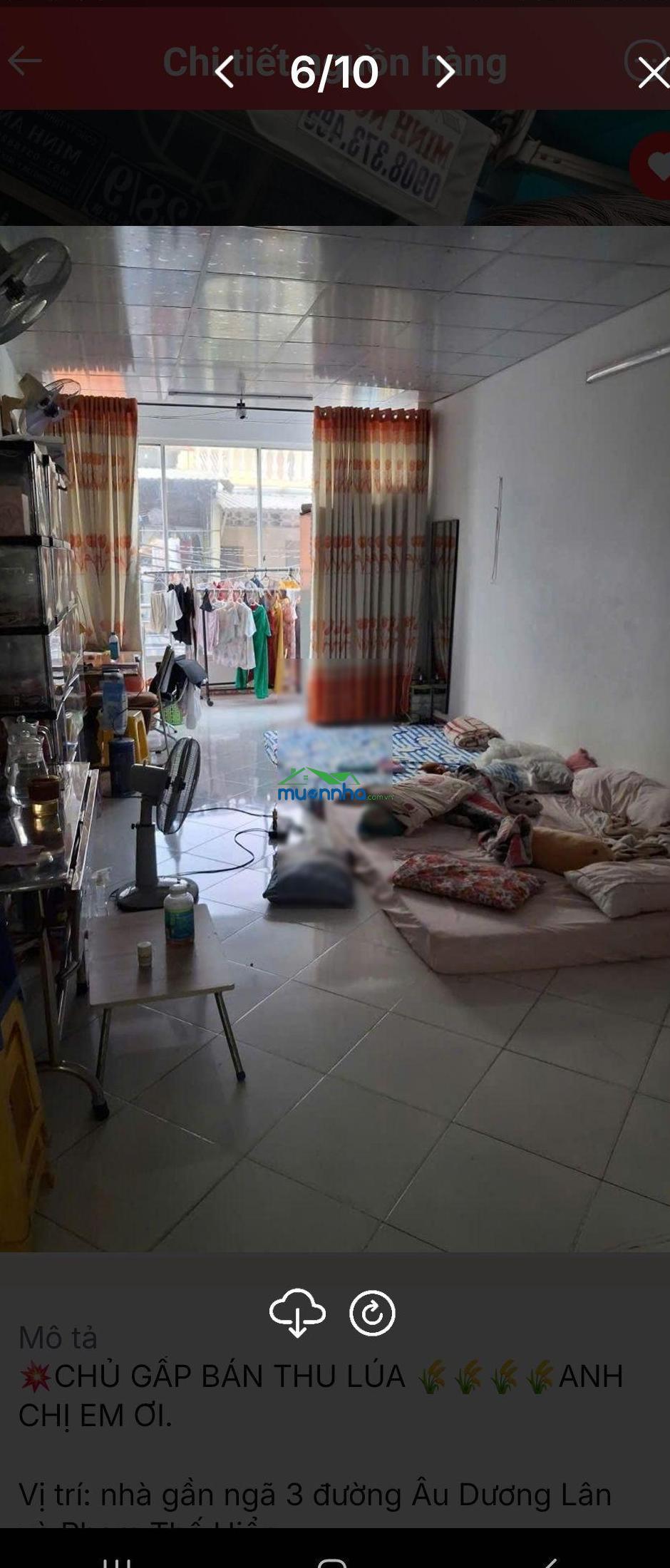 Quận 8 - âu dương lân - cách mặt đường vài bước chân - 2 tầng - 7 tỷ hơn xíu. - 2