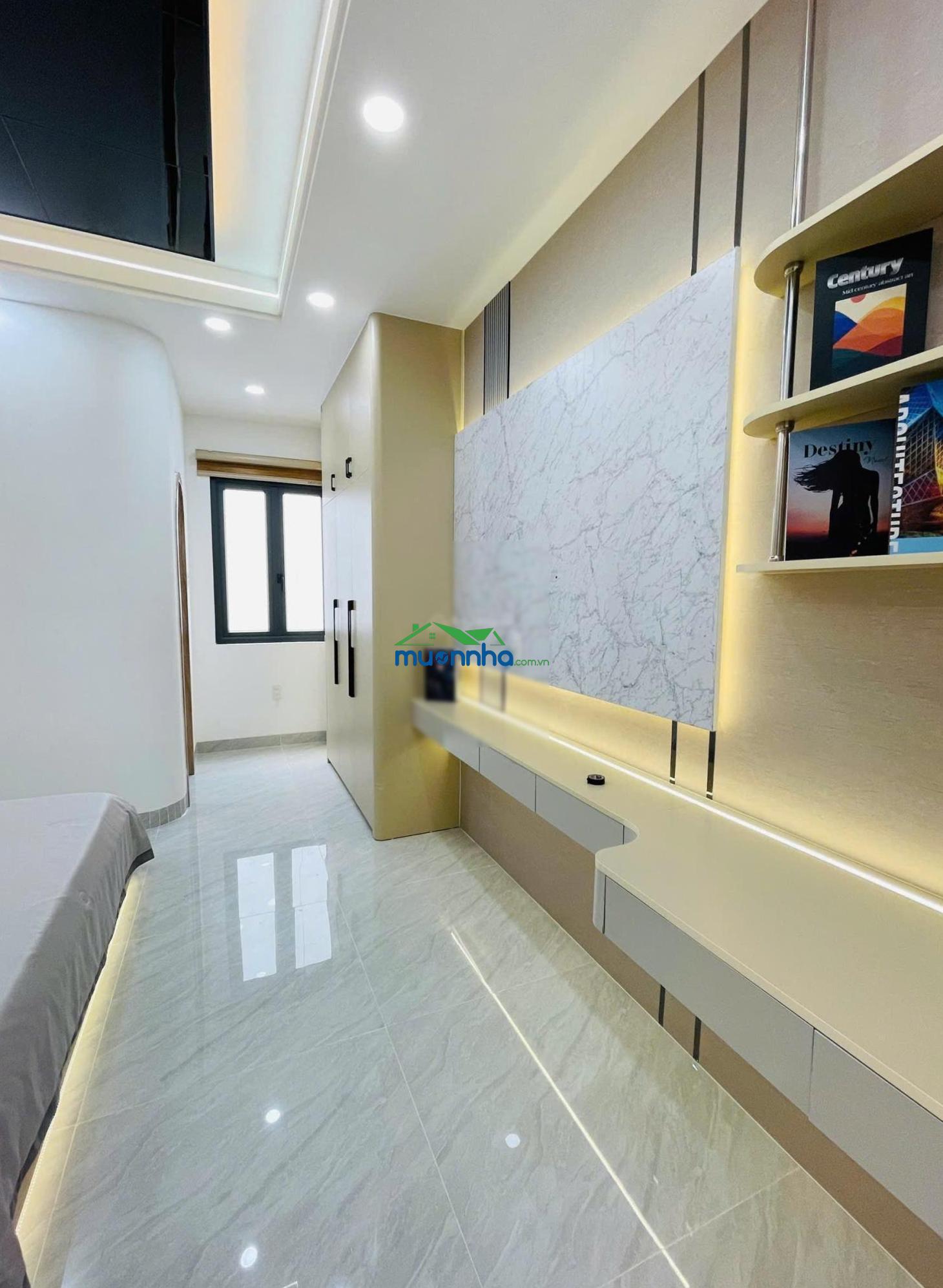 Giảm giá 900 triệu.nhà phố thang máy cao cấp 4m x 19m.hẻm 10m vào 1 trục tx25 - ngã tư ga - giá tôt - 4