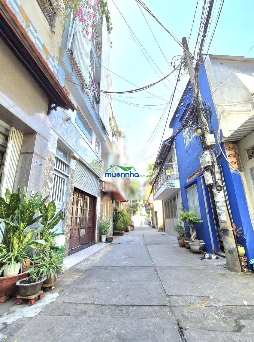 Hẻm ô tô nguyễn kiệm, phú nhuận, 3 tầng btct 3pn 48m², chỉ 7,2 tỷ