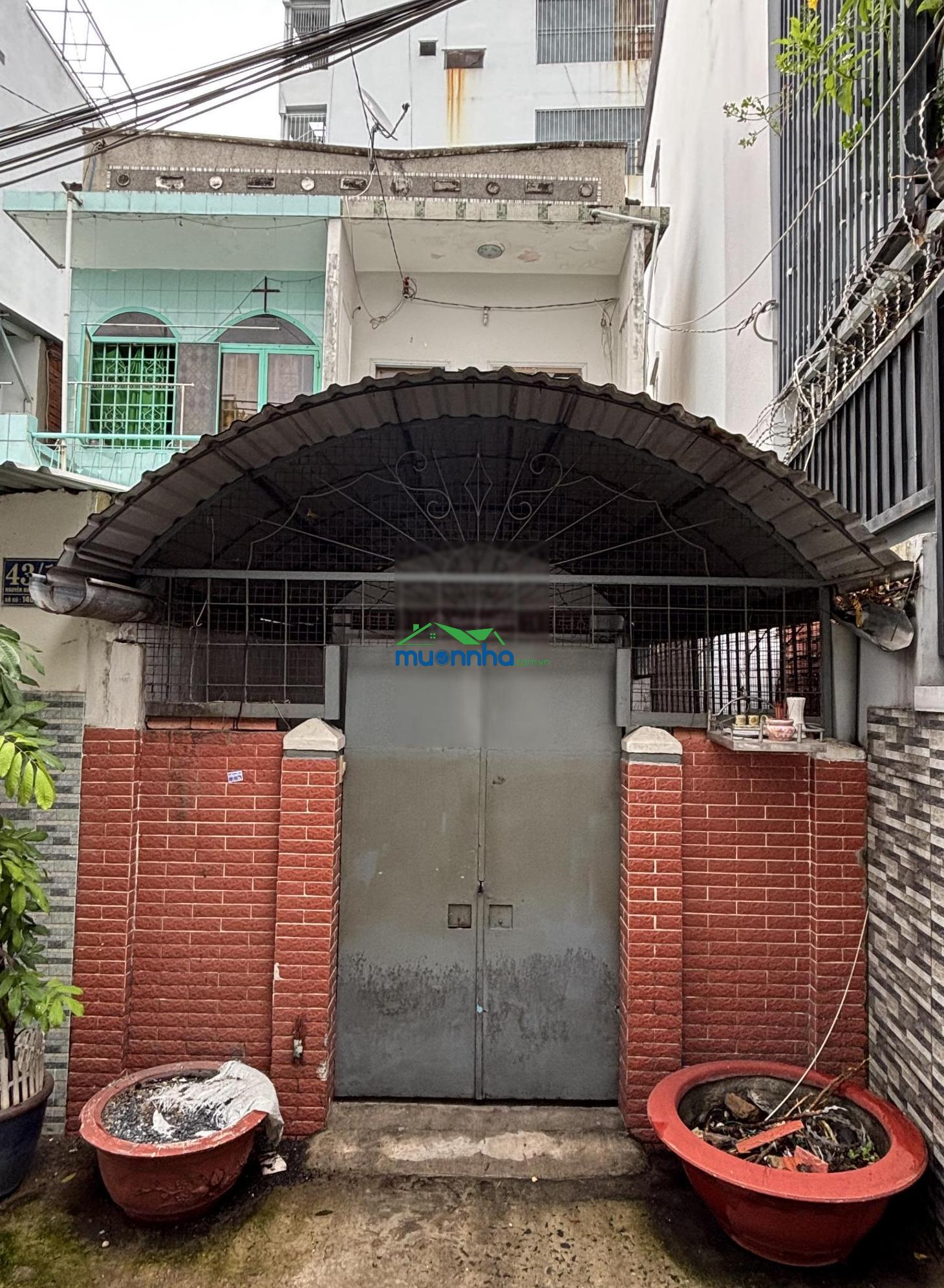 83m2 - 2 tầng đúc - nhà cũ tiện cải tạo - xây mới - nở hậu - nguyễn khuyến bình thạnh, 8.3 tỷ tl