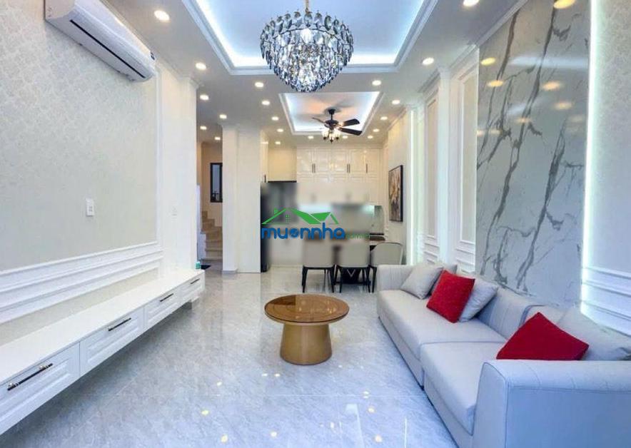 Bán nhà quận 7 căn góc siêu đẹp ngang khủng 8m 4 tầng thang máy full nội thất nhỉnh 8 tỷ - 4