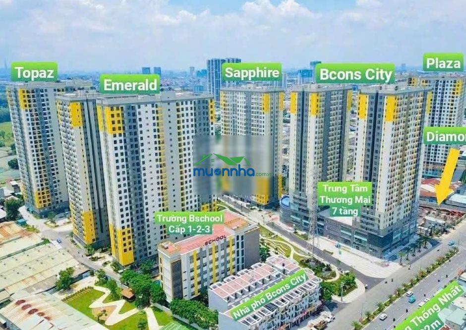 Chỉ 5tr5 có ngay chung cư bcons ngay làng đại học_liền kề thủ đức_metro_phạm văn đồng