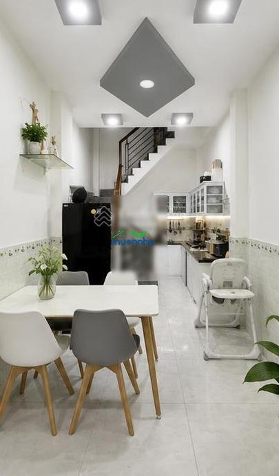 Nhà đẹp 4 tầng gò dầu- kế aoen tân phú - dt 3 x 7,5m ( 22 m2), + kết cấu 1 trệt 3 lầu, chỉ 3.55t - 3