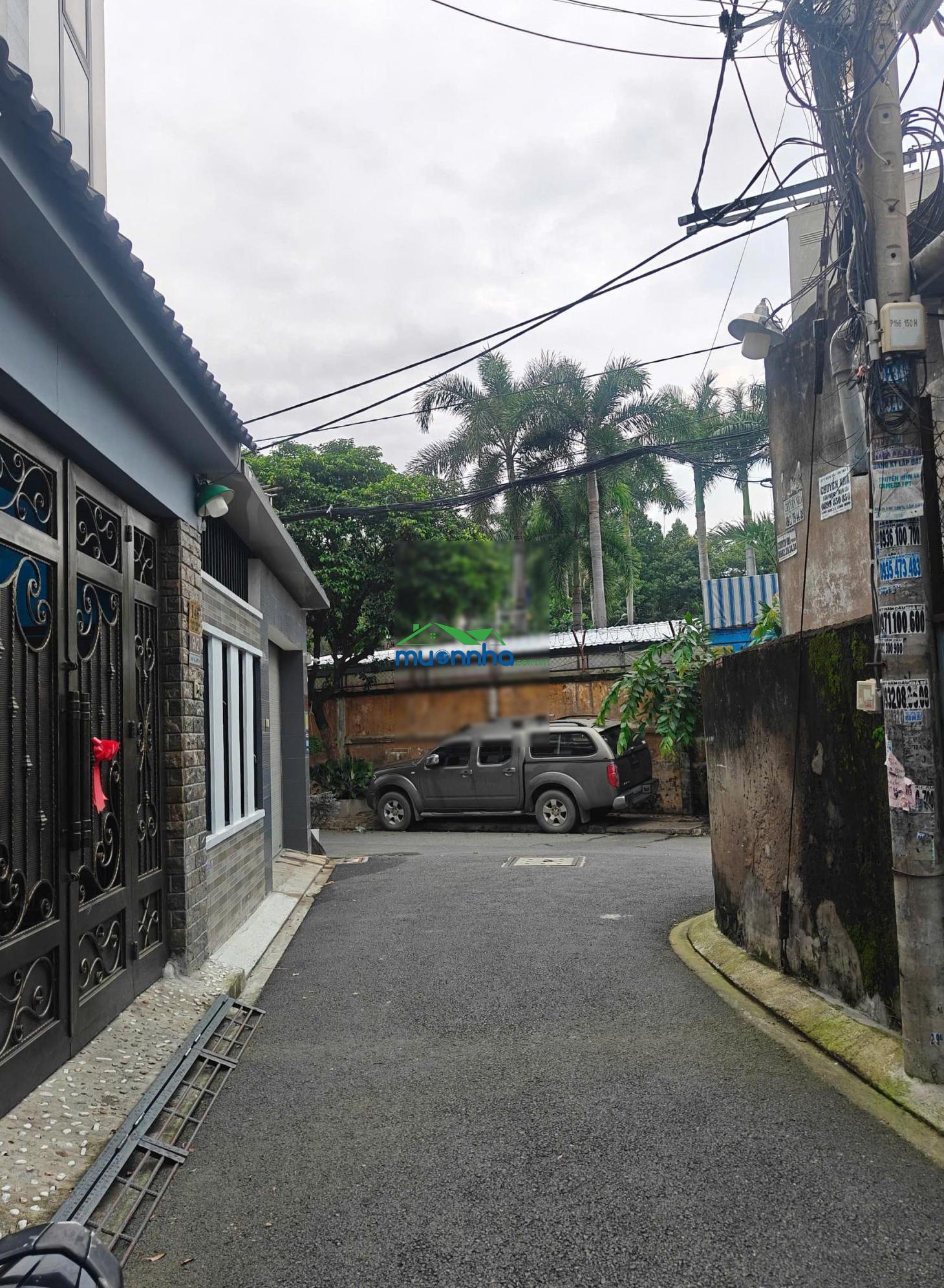 Nhà trệt 2 lầu sân thượng, dt 4.5x25m, 2 mặt hẻm 5m thông đường tô ký, giá 7.5 tỷ tl - 3