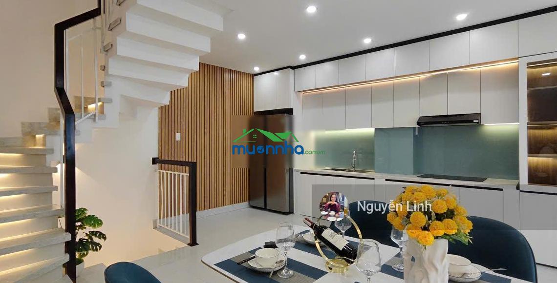 Bán nhà hẻm xe hơi 8m 482/8 lê quang định dtcn 145m2 - 4 tầng phù hợp xây chdv hẻm thông thoáng