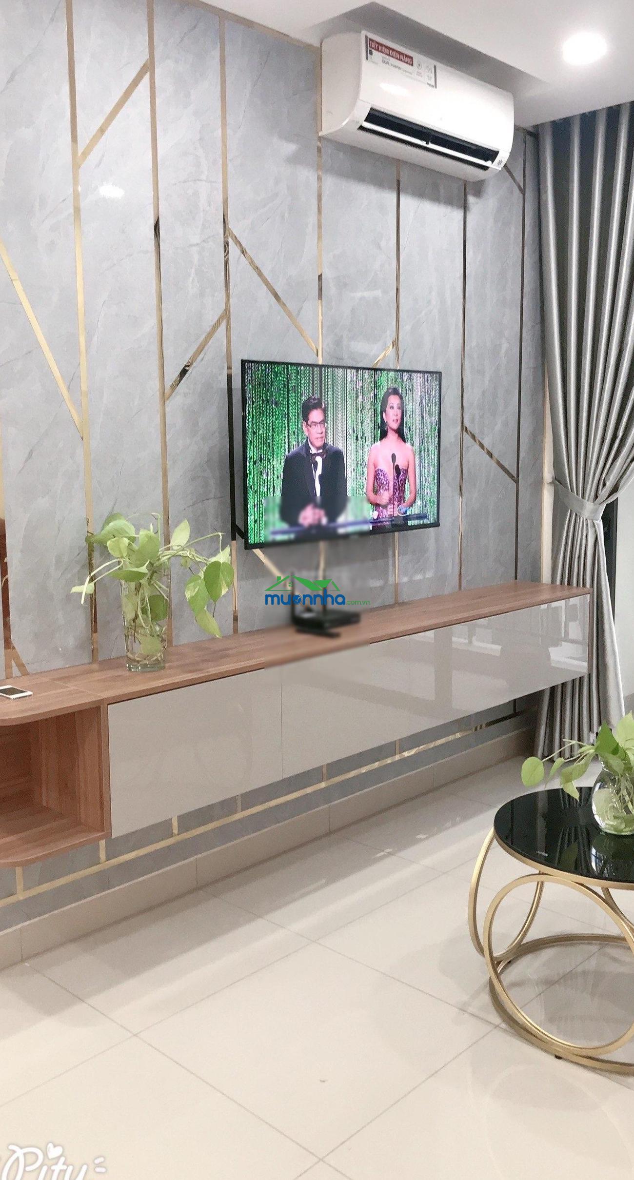 Cho thuê căn hộ 2pn-2wc ,67m2,giá 7 tr/ tháng,đầy đủ nội thất,view đẹp