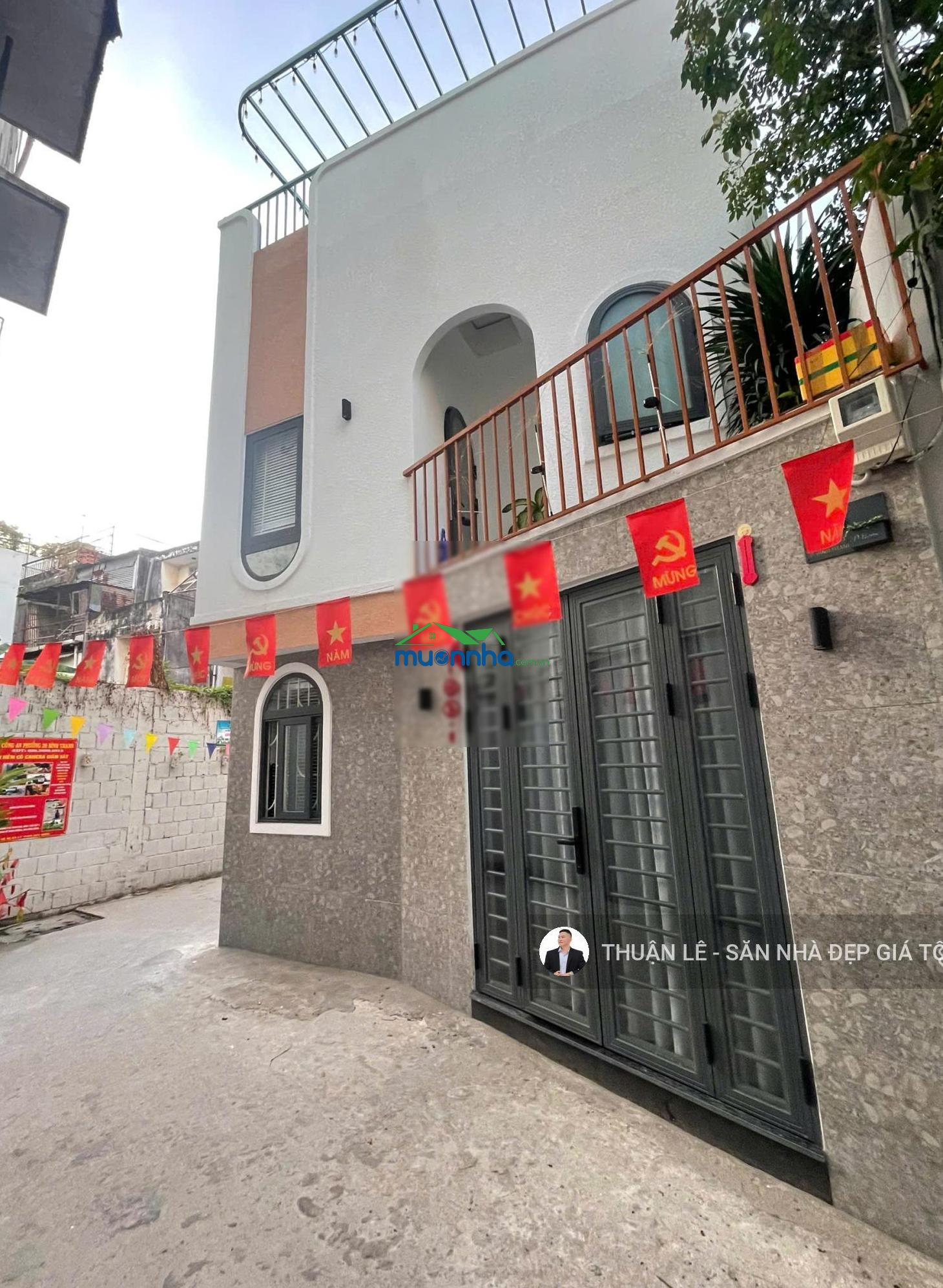 Bán nhà hẻm 74 đường quốc lộ 13 thông đường xvnt, bình thạnh (5,22m x 10m) 2tầng+4pn. giá chỉ 7,2tỷ - 4