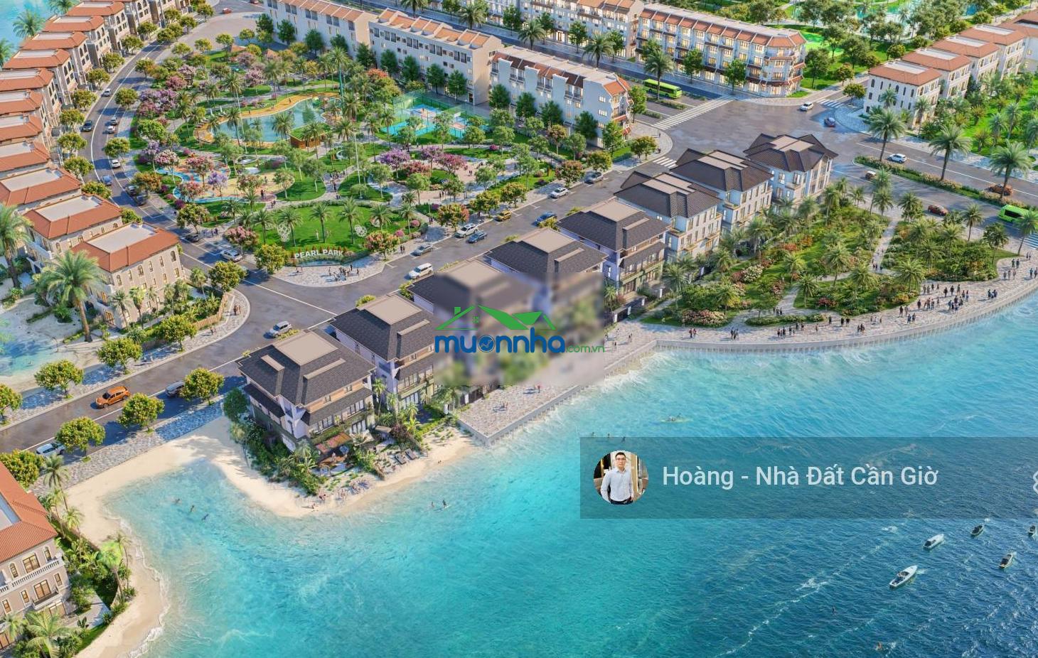 Biệt thự song lập có bãi biển riêng biển hồ nước mặn 800ha-view toà tháp 108 tầng vị trí đắc địa