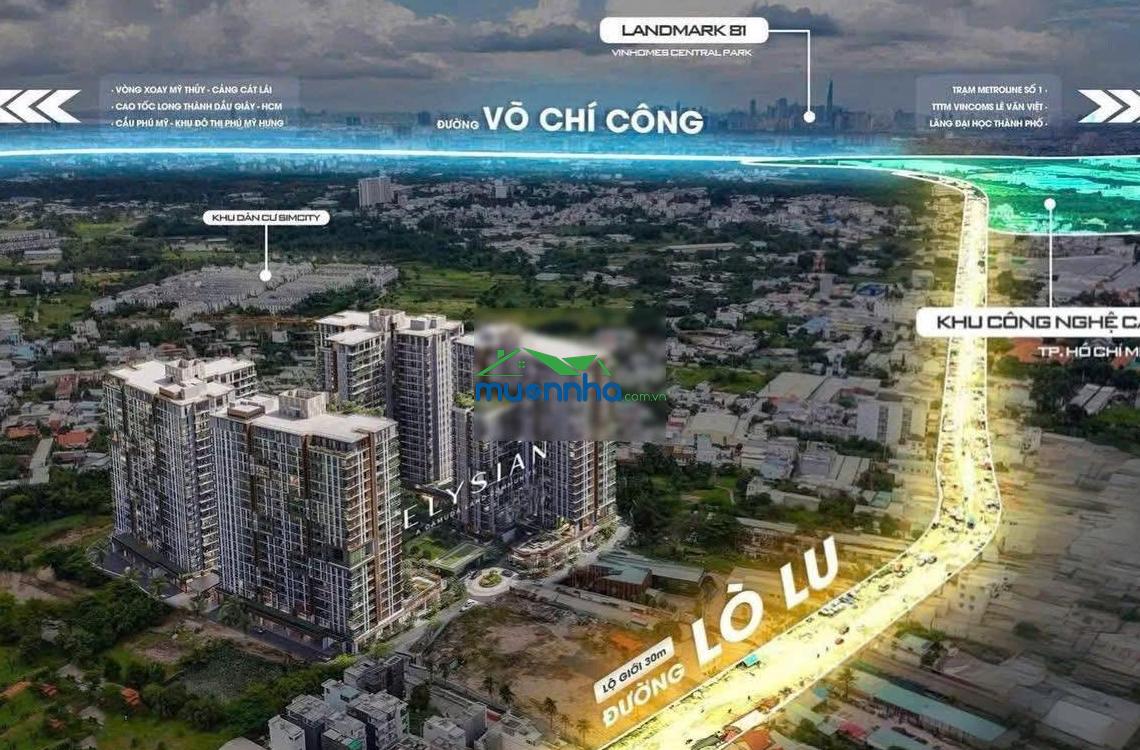 Căn hộ elysian studio - 1pn - 2pn - 3pn, giá siêu tốt chỉ 2.470 tỷ, thanh toán 30% đến khi nhận nhà - 3
