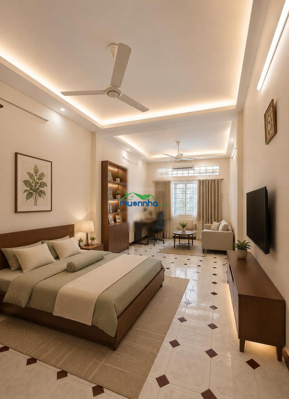[ Q4 ] nhà 3 tầng hoàng diệu _sát q1 _ ngang 4,2m x 25m _hẻm nhựa kinh doanh - 2