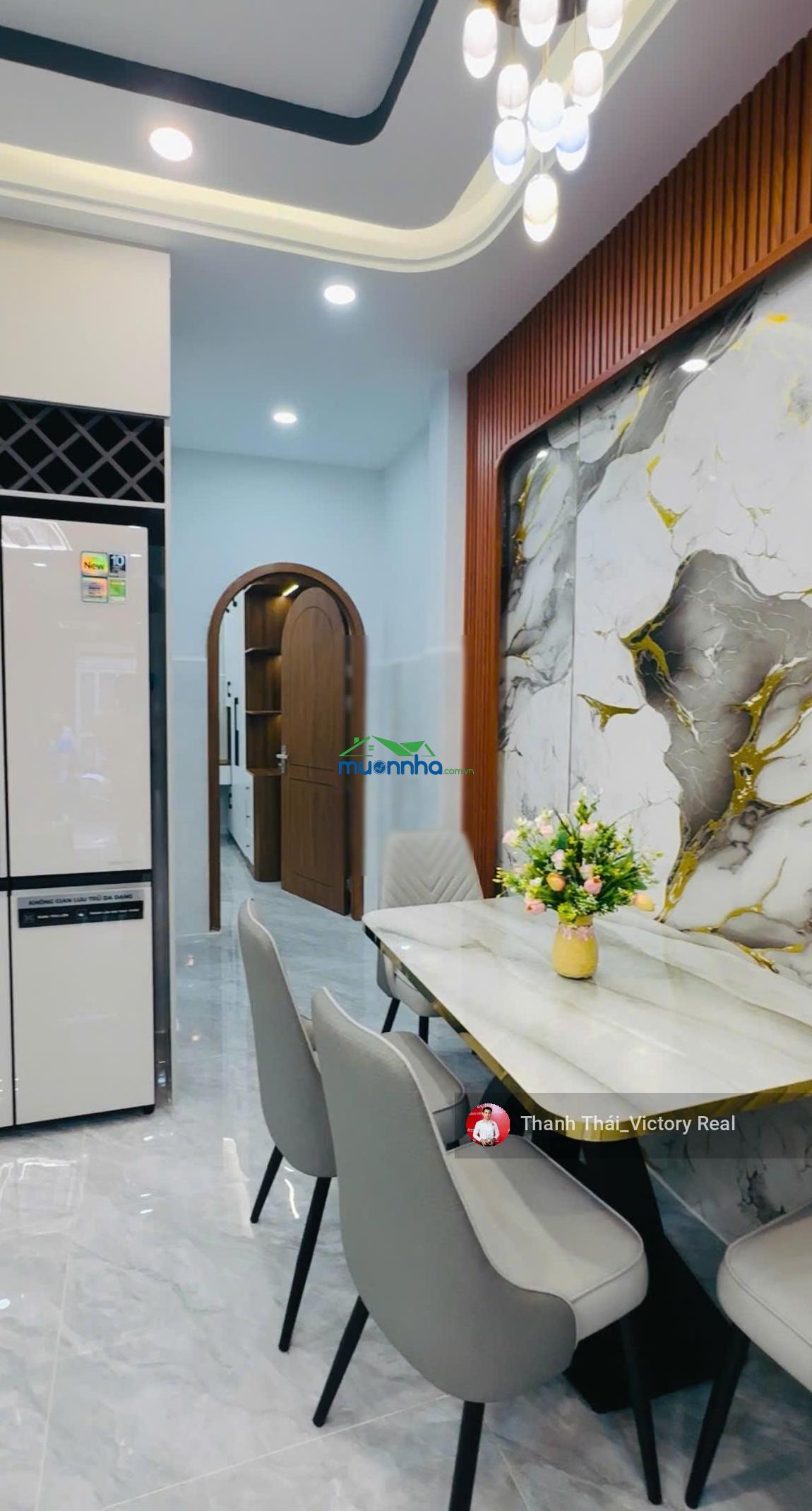 Góc 2 mặt hẻm nhà mới đẹp, đường lạc long quân, dt: 4.2 x 12.5m (cn 51m²) - chỉ: 7 tỷ 68 - 4