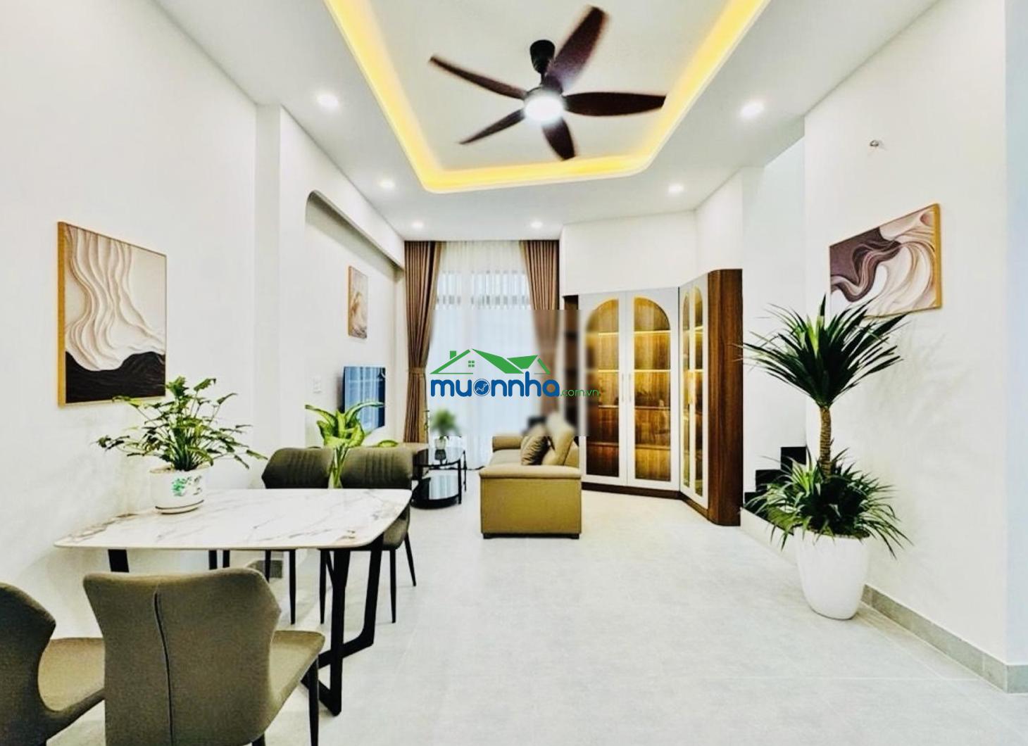 Gần vạn kiếp, phan xích long 2tầng(3pn), dtsd: 80m2, full nội thất, ngay khu phố ẩm thực, 5,95 tỷ - 2
