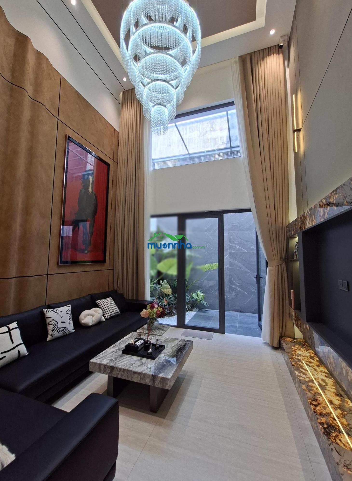 Mặt tiền hẻm 8m phú thuận q7 - 4 tầng - 75m2 - thang máy - nội thất luxury - 4