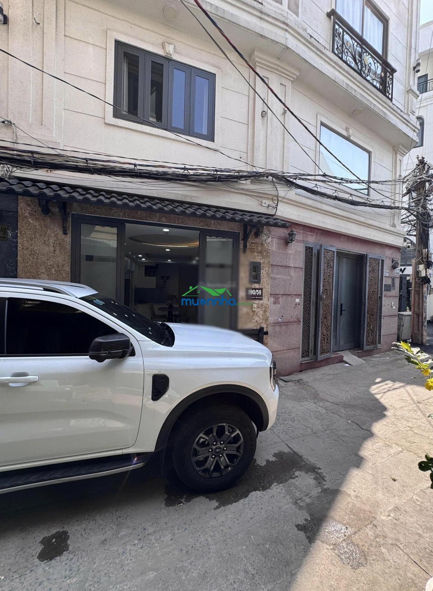 Cần bán gấp nhà hẻm xe tải - hẻm 290/ nơ trang long. kết cấu 5 tầng mới xây full nội thất cao cấp. - 2