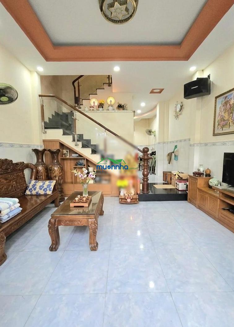 Bán gấp nhà 1 trệt 1 lầu 4,5m x 13m. ô tô ngủ trong nhà. giá 5 tỷ 2 - 3