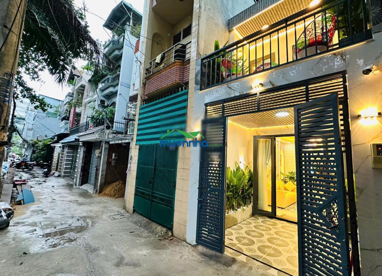 Nhà đẹp hẻm xe tải tận cửa, ngay nguyễn kiệm lh 0906 389 *** - 4