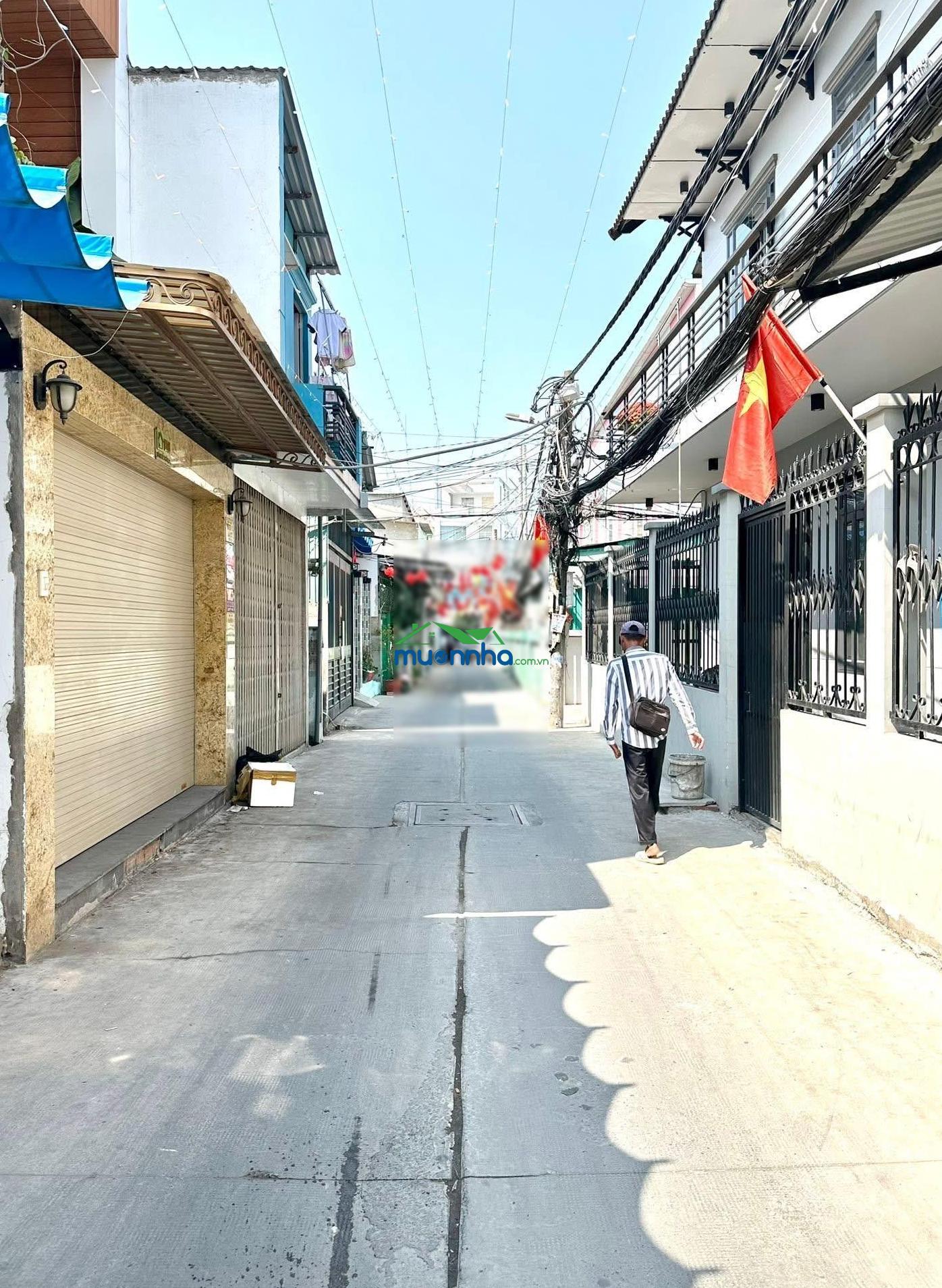 Cần bán căn nhà lô nhì hẻm xe hơi 1627/1 huỳnh tấn phát, phú thuận q7 - 2
