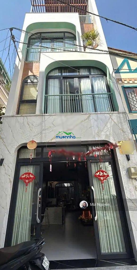 Nhà gần sân bay hẻm xe hơi nguyễn kiệm, phú nhuận - dt: 4.3x17m, cn 71m2, 4 tầng 5pn - chỉ 13.5 tỷ