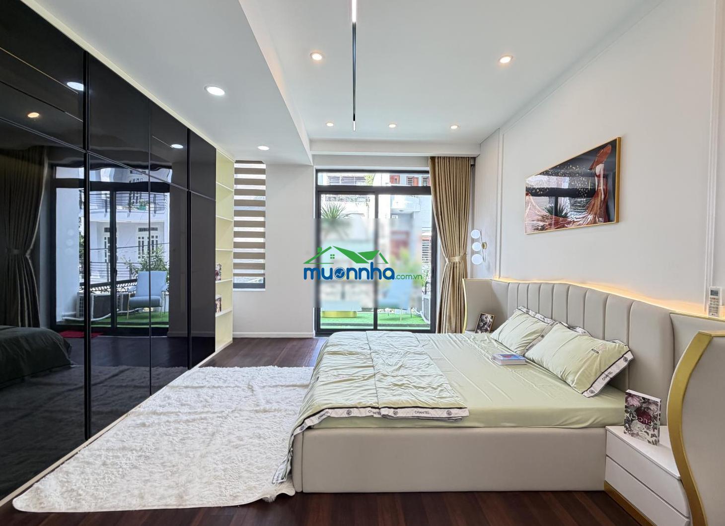 Bán nhà đẹp diện tích to 4,5x17m đường 10m thông, trục phan huy ích gò vấp - 3