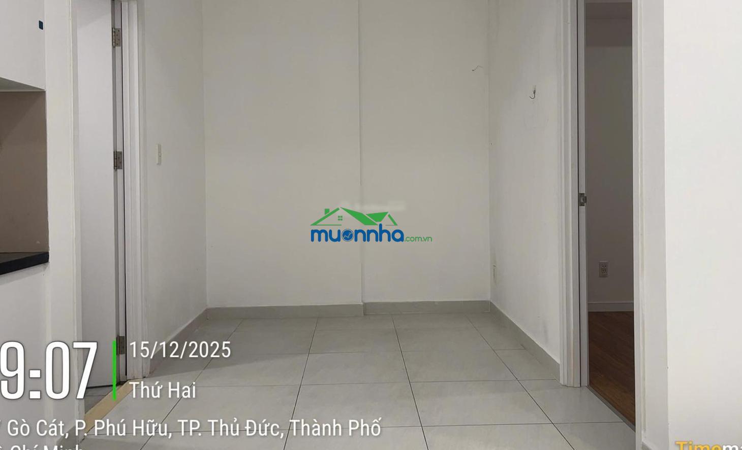 Cho thuê chung cư ricca, q. 9 (gần q. 2 cũ) căn 1pn + 1 giá 6tr/tháng - lh 0948 088 ***