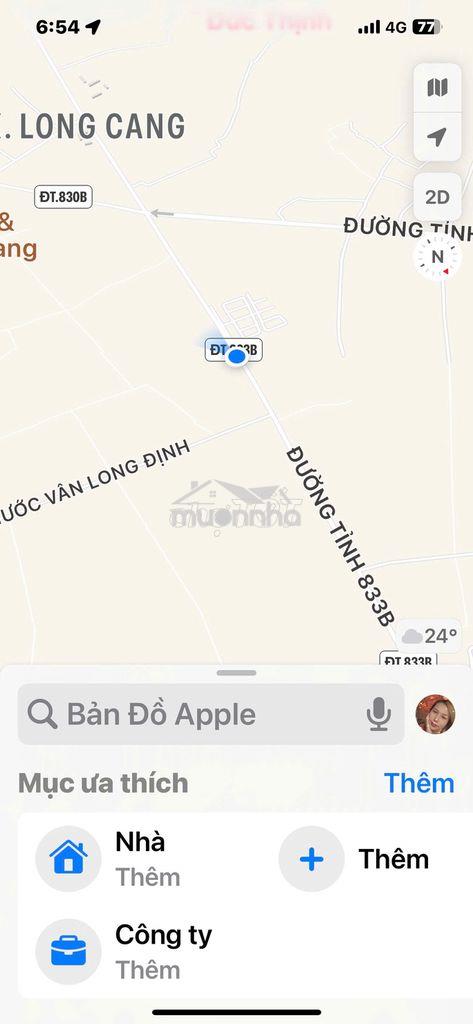 Đất mt đường tỉnh 833b (rộng 12m) , phù hợp làm kho xưởng (1000m2)