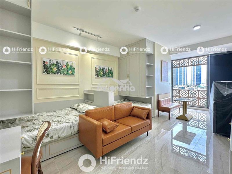 Studio bancon gần khu chế xuất, phú mỹ hưng, nguyễn tất thành quận 4