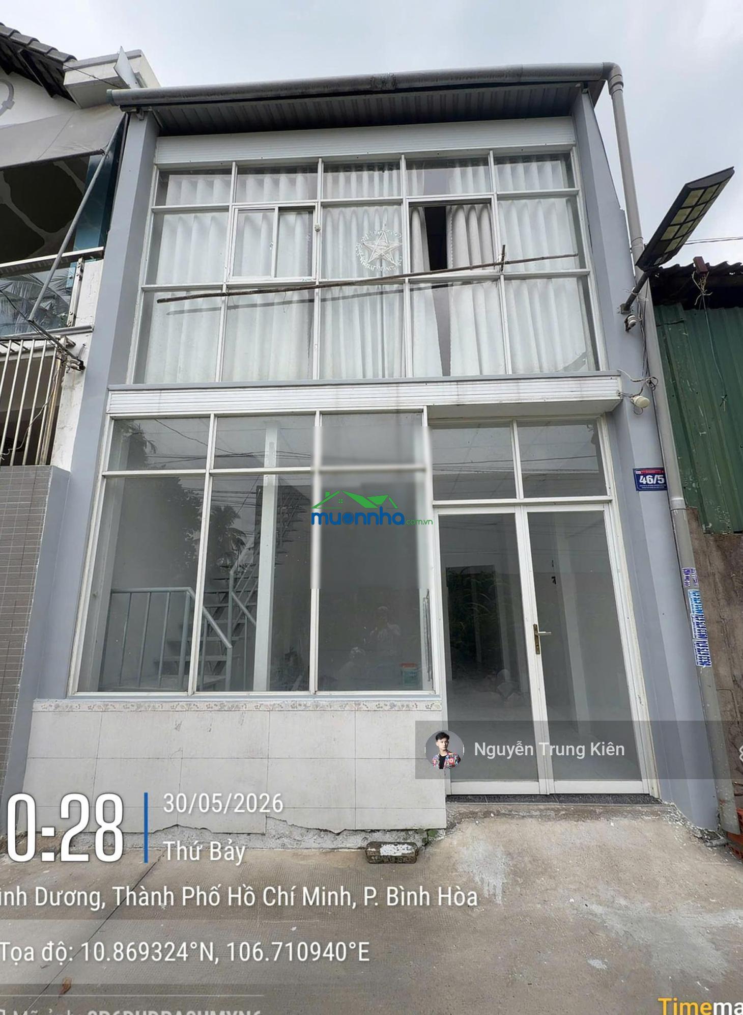 Mặt tiền vĩnh phú 05 - bán nhà 124m2 - ngang 10m - đường qh 6m, sổ riêng - kế bệnh viện hạnh phúc