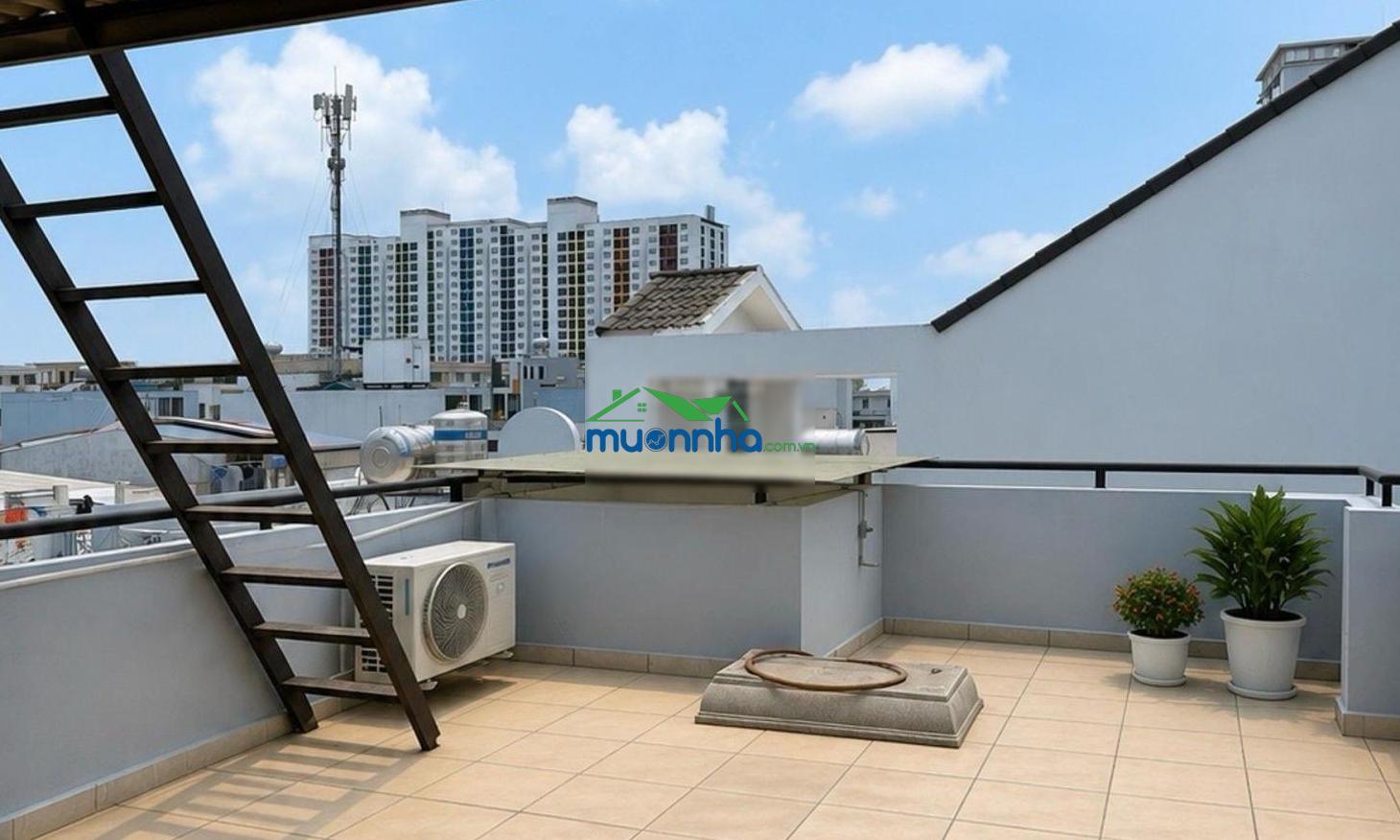 Nhà 3 tầng phan văn hớn - trường chinh cn 80m2 - 3pn - xe hơi vào nhà - 2