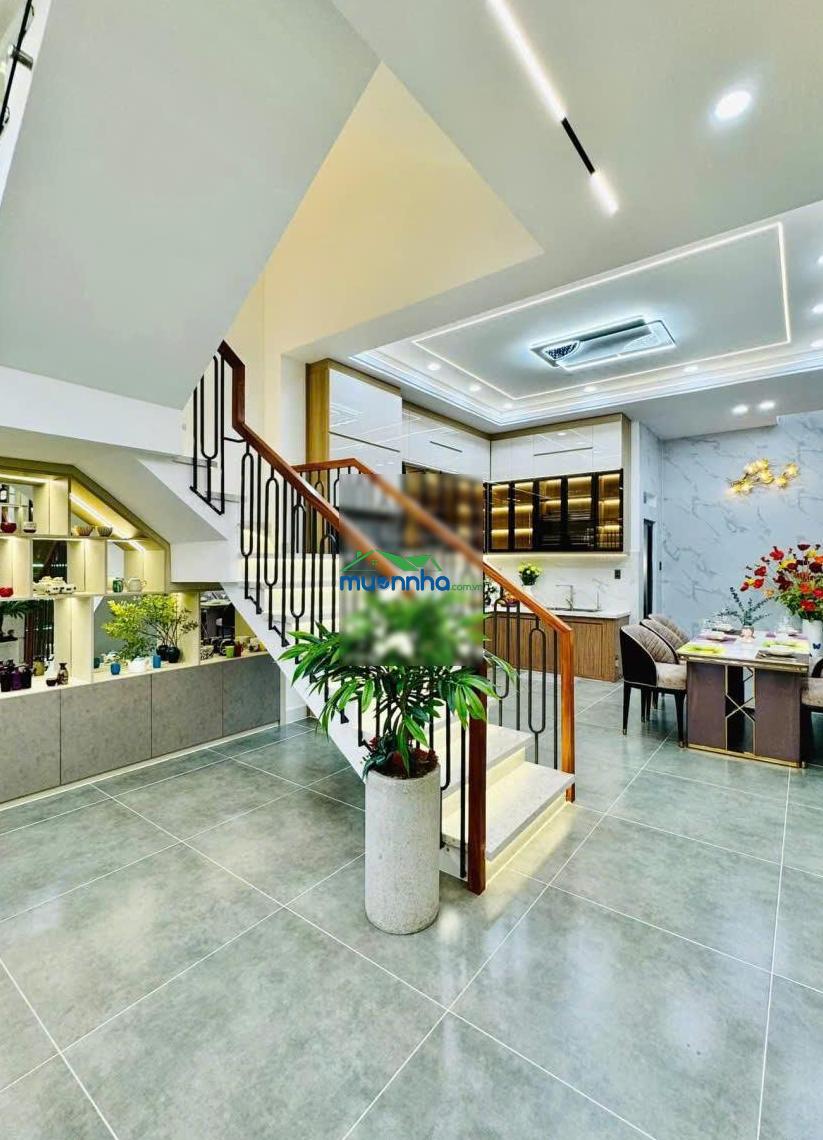 Siêu phẩm hẻm thông 7m phạm văn chiêu, p9, 5x17m, 3 lầu, 5 phòng 6wc có sân vườn - 3