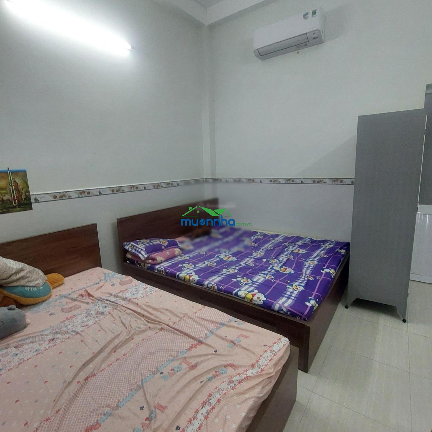 Nhà 4x15m, đường 6m thông, gần st aeon