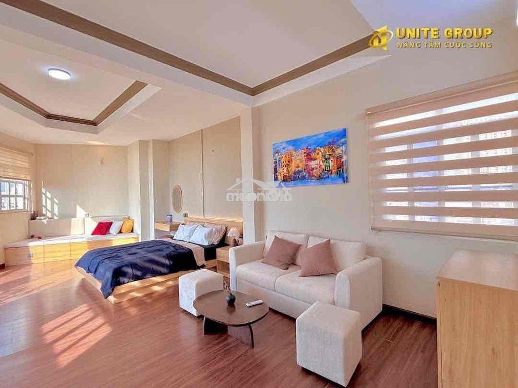 Cho thuê căn hộ ban công ở cao thắng quận 3 siêu rộng mới 100% giá rẻ - 4