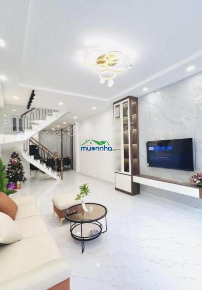 [3 tỷ 550] bán nhà phan văn trị, gần emart phan văn trị, hxh 5m, sẵn hđ thuê 18tr/tháng, shr - 3