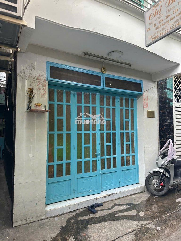 Bán gấp nhà hẻm 196, đường tôn thất thuyết, phường 3, quận 4