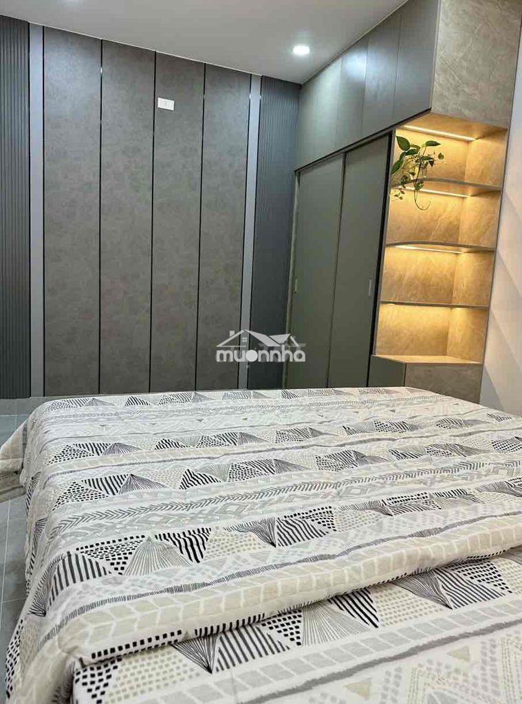 Hẻm 805 phan văn trị p7 vào 100m: 4x16,3 đúc 1t1l - 3