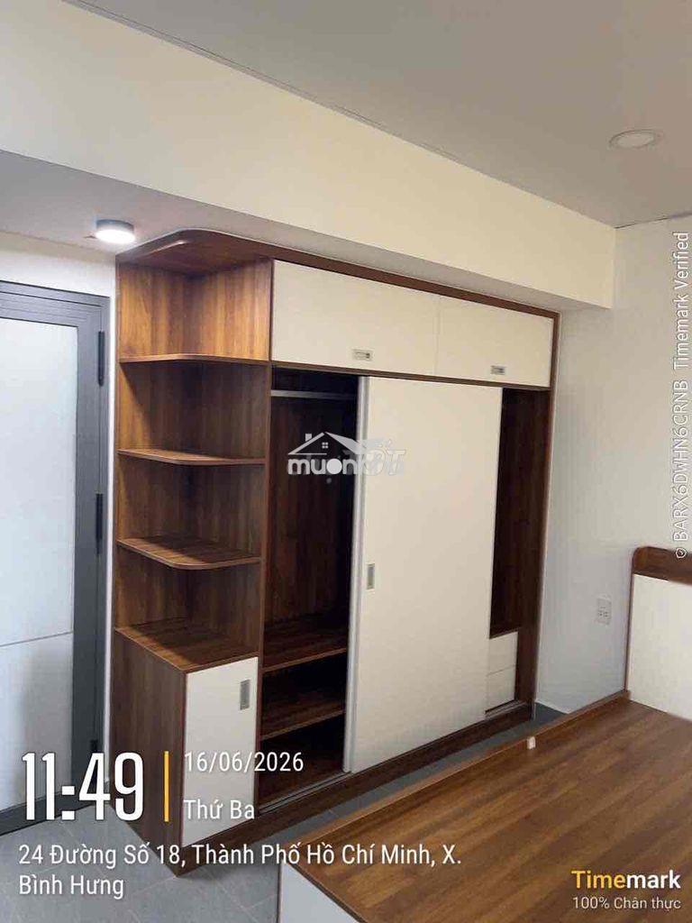 Cho thuê căn hộ dv full nội thất gần trường đại học  văn hiến - 2