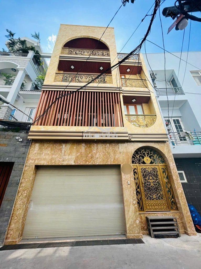 🚗 Nhà hxh huỳnh văn bánh_q.pn_7x20m, hầm lửng 3 lầu, thang máy.